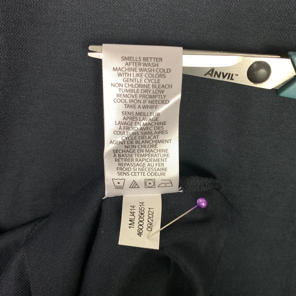 Travis Mathew Polo Shirt Mens XL Black Gray Short Sleeve Pima Cotton Poly Blend - Picture 13 of 13
